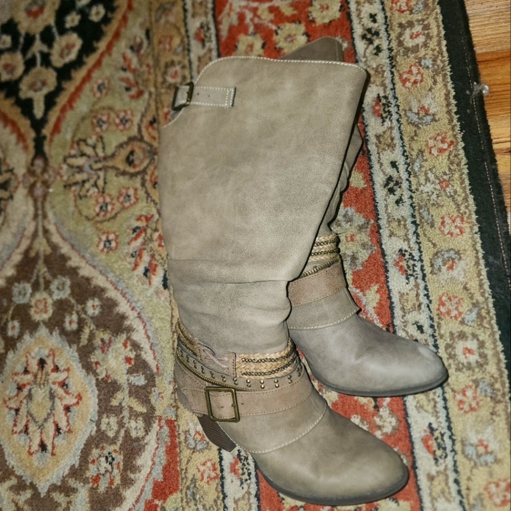Taupe Boots